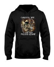 I AM OLD FOR GOOD REASON Hooded Sweatshirt thumbnail