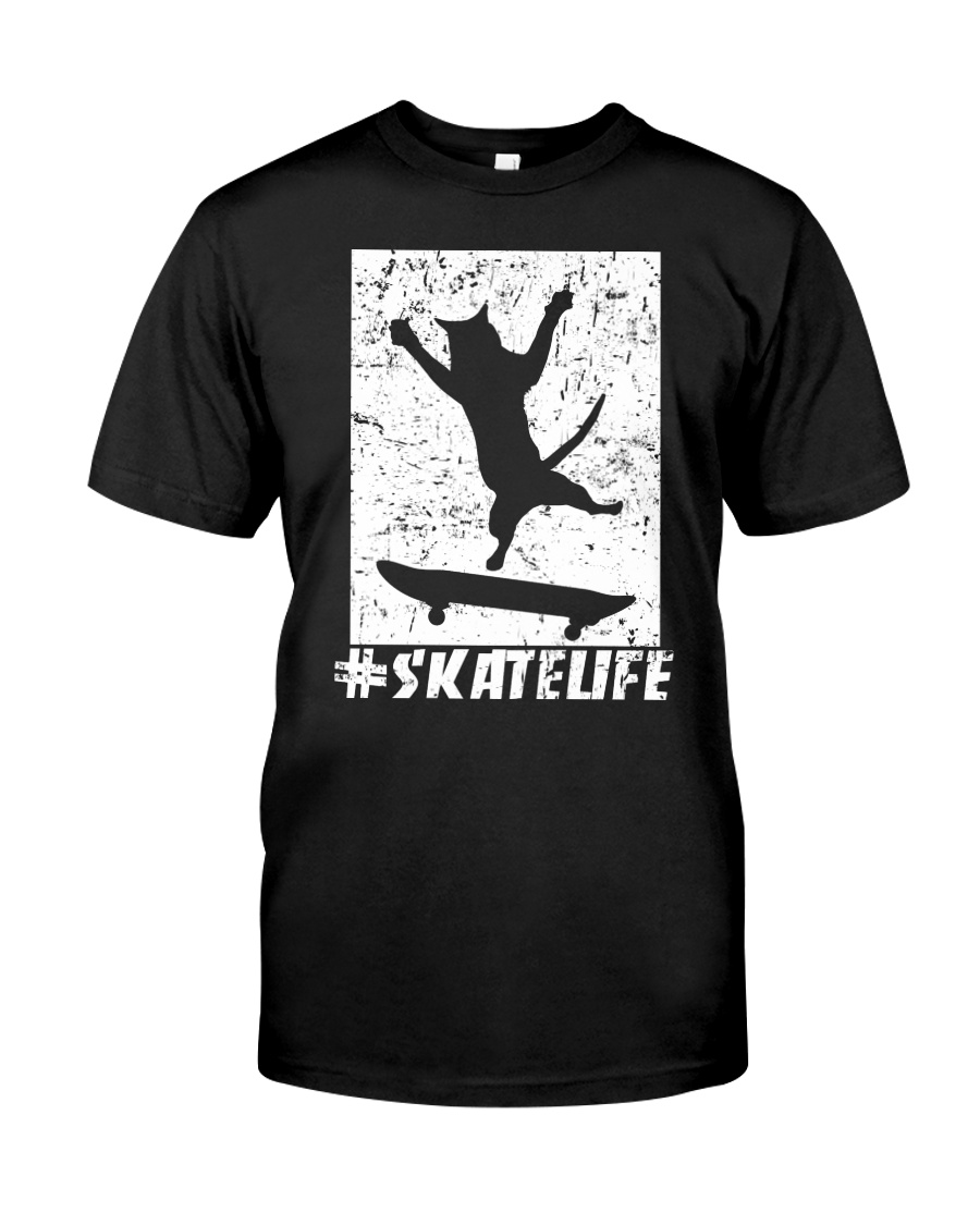 SKATE LIFE - CAT LOVERS Classic T-Shirt