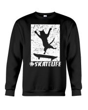 SKATE LIFE - CAT LOVERS Crewneck Sweatshirt thumbnail