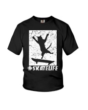 SKATE LIFE - CAT LOVERS Youth T-Shirt thumbnail