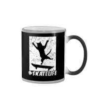 SKATE LIFE - CAT LOVERS Color Changing Mug thumbnail