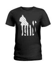'MERICA CAT Ladies T-Shirt thumbnail