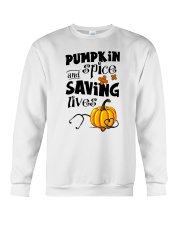 SAVING LIVES Crewneck Sweatshirt thumbnail