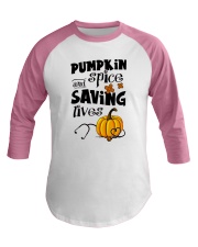 SAVING LIVES Baseball Tee thumbnail