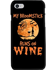 MY BROOMSTICK RUNS ON WINE Phone Case thumbnail