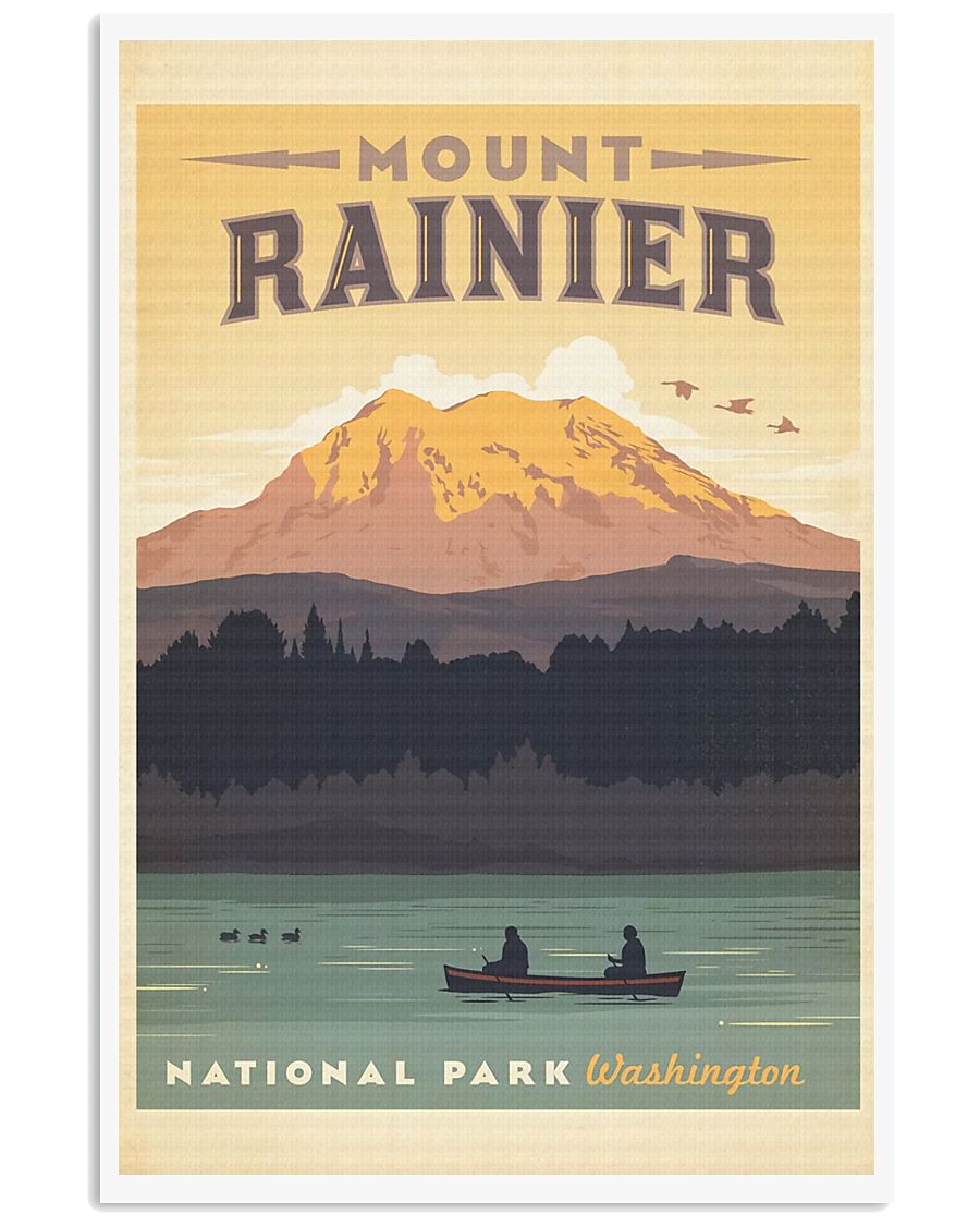 MOUNT RAINIER 11x17 Poster