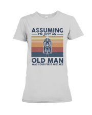 ASSUMING Premium Fit Ladies Tee thumbnail