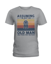 ASSUMING Ladies T-Shirt thumbnail