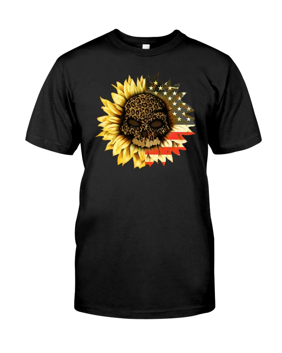 AMERICA SUNFLOWER T-SHIRT Classic T-Shirt
