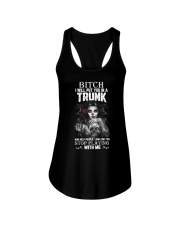 STOP PLAYING WITH ME Ladies Flowy Tank front