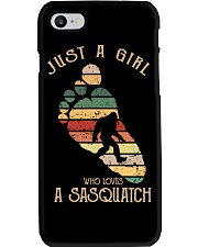 JUST A GIRL WHO LOVES A SASQUATCH Phone Case thumbnail