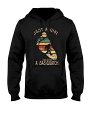 JUST A GIRL WHO LOVES A SASQUATCH Hooded Sweatshirt thumbnail