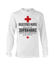 SUPERHERO TITLE RN Long Sleeve Tee tile