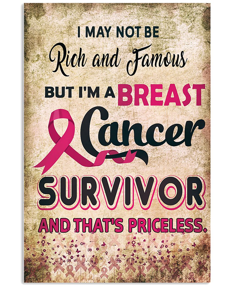 I AM A BREAST CANCER SURVIVOR 11x17 Poster