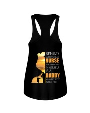 BEHIND A NURSE T-SHIRT Ladies Flowy Tank thumbnail