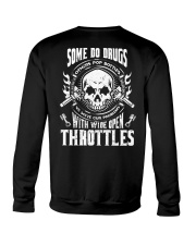OPEN THROTTLES Crewneck Sweatshirt thumbnail