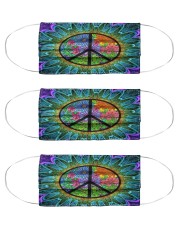 PEACE COLOR 1 Cloth Face Mask - 3 Pack front