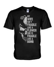 BOMB WIFE V-Neck T-Shirt thumbnail