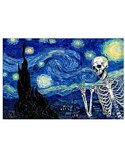 STARRY NIGHT SKULL 24x16 Poster front