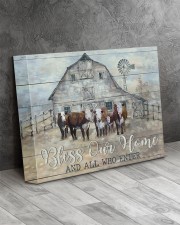 Bless our home 14x11 Gallery Wrapped Canvas Prints aos-canvas-pgw-14x11-lifestyle-front-08