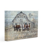 Bless our home 14x11 Gallery Wrapped Canvas Prints front