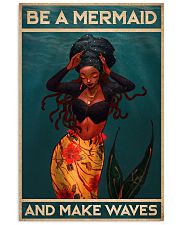 BE A MERMAID AND MAKE WAVES 16x24 Poster front