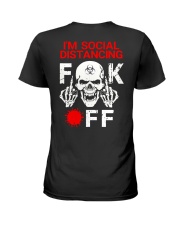 SOCIAL DISTANCING Ladies T-Shirt tile