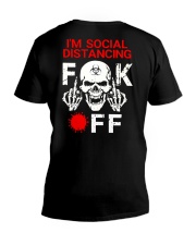 SOCIAL DISTANCING V-Neck T-Shirt tile