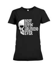 THE BEST GIRLFRIEND Premium Fit Ladies Tee tile