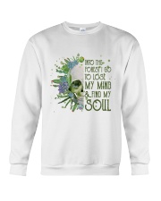 INTO THE FOREST SKULL Crewneck Sweatshirt tile