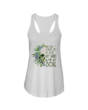 INTO THE FOREST SKULL Ladies Flowy Tank tile