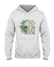 INTO THE FOREST SKULL Hooded Sweatshirt tile