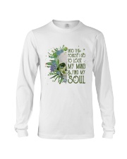 INTO THE FOREST SKULL Long Sleeve Tee tile