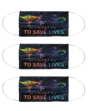 SAVE LIVES Cloth Face Mask - 3 Pack front