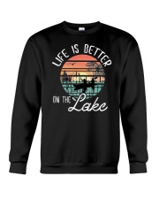 LIFE IS BETTER ON THE LAKE Crewneck Sweatshirt thumbnail