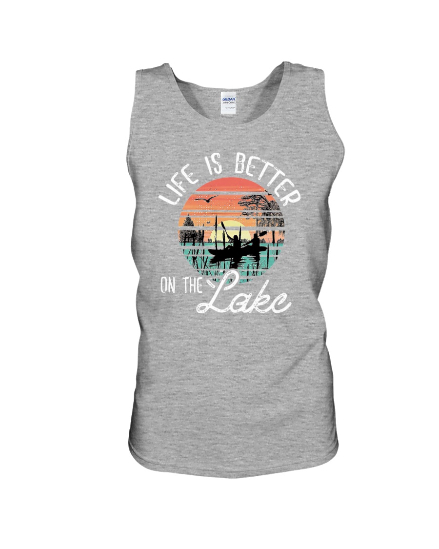 LIFE IS BETTER ON THE LAKE Unisex Tank
