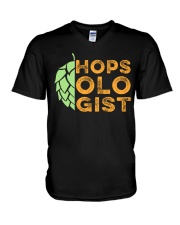 Hopsologist V-Neck T-Shirt thumbnail