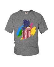 Perfect shirt for Independence Day - Pinapple Youth T-Shirt thumbnail