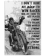 I RIDE 16x24 Poster front