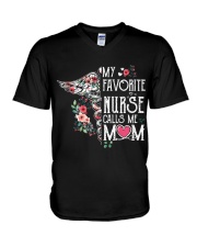 FAVORITE NURSE T-SHIRT V-Neck T-Shirt thumbnail