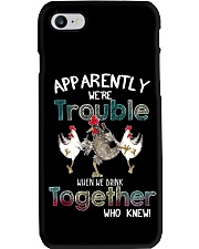 TROUBLE CHICKEN Phone Case thumbnail