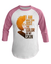 MORE THAN SKIN T-SHIRT Baseball Tee thumbnail