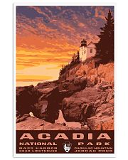 ACADIA 11x17 Poster front
