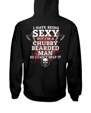 CHUBBY BEARDED MAN Hooded Sweatshirt tile