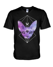 AWESOME TANK FOR CAT LOVERS V-Neck T-Shirt thumbnail