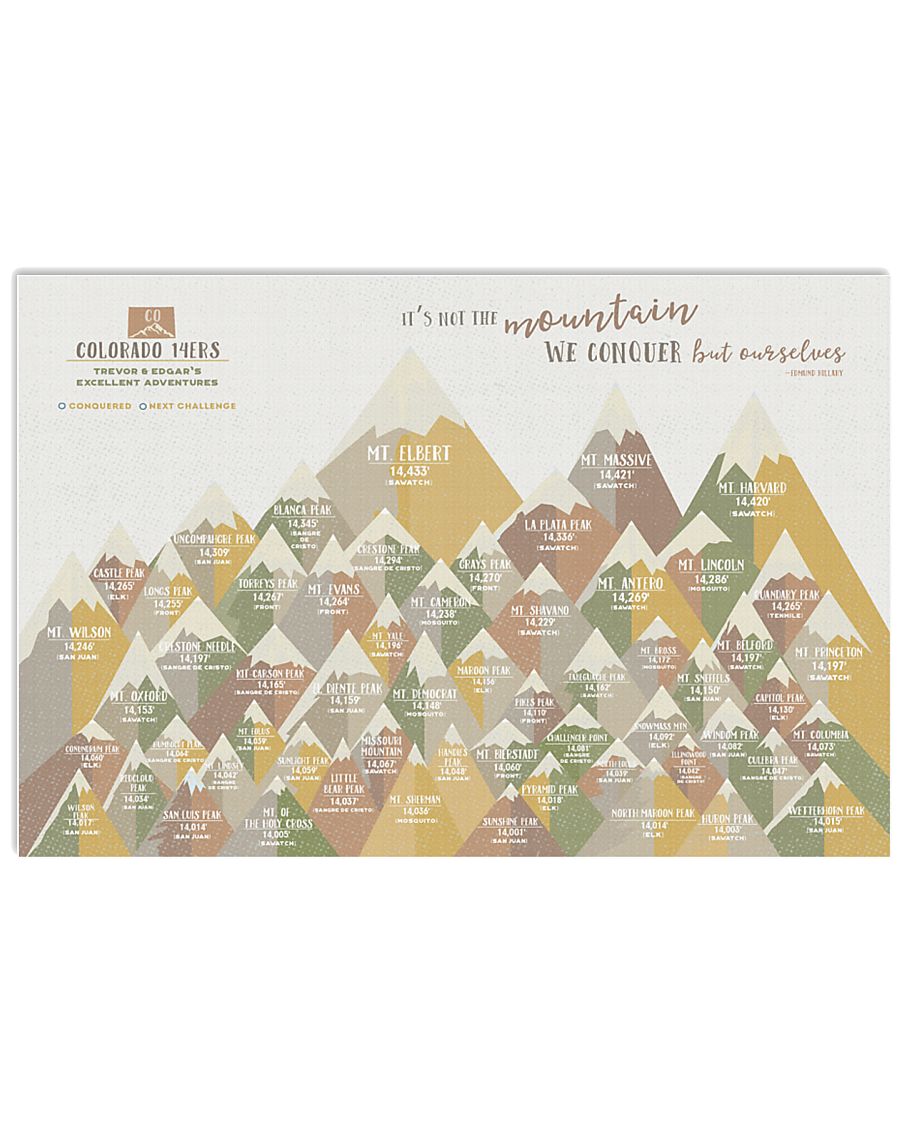 COLORADO MOUNTAINS POSTER 24x16 Poster