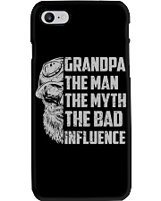 BIKER GRANDPA INFLUENCE Phone Case tile