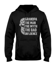 BIKER GRANDPA INFLUENCE Hooded Sweatshirt tile