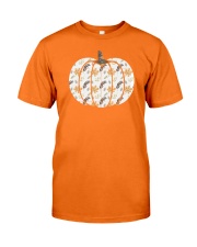 WHITE PUMPKIN HALLOWEEN Classic T-Shirt front