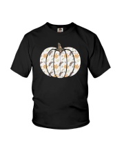 WHITE PUMPKIN HALLOWEEN Youth T-Shirt thumbnail
